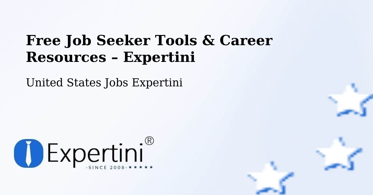 Free Job Seeker Tools & Career Resources – Cabazon - Cabazon, United States Jobs Expertini