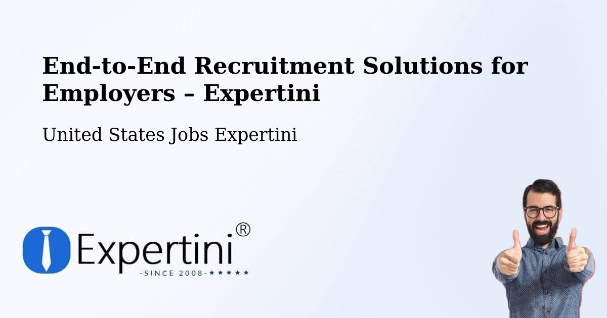 Recruitment Solutions for Employers – Cabazon - Cabazon, United States Jobs Expertini